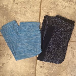 2 bundle RBX cropped leggings